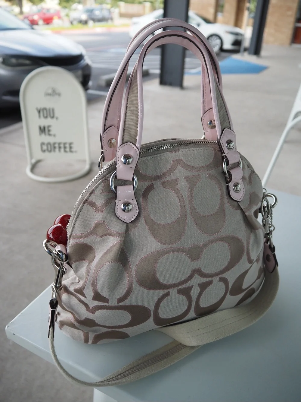 Coach Poppy Satchel Shoulder Bag - Picture 2 of 6